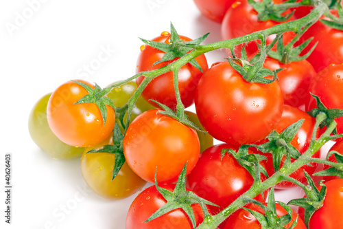 Photo: Tomato isolated on white background. Tomato isolated on white background.