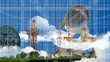 white grids Surroundings Famous Landmarks from Jeddah white grids Surroundings Famous Landmarks from Jeddah
