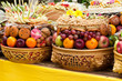 Offering in Bali Hindu temple