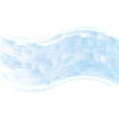 Light blue smooth wave vector background. Light blue smooth wave vector background.