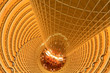 Photo en ligne au meilleur prix brilliant interior lightings in modern courtyard