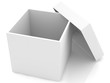 White open box