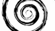 Black and white rotating hypnosis spiral (seamless loop) Black and white rotating hypnosis spiral (seamless loop)