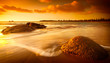 canvas print picture Sun Tinted Beach