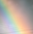 Abstract vibrant colours of a rainbow