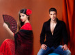Gipsy flamenco dancer couple from Spain Gipsy flamenco dancer couple from Spain
