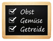 Obst Gemüse Getreide