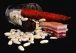 Preparing an Asturian bean stew.