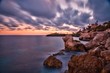 Paysage mer nuageux