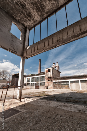 Foto: Industrieruine Industrieruine
