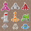 robot stickers
