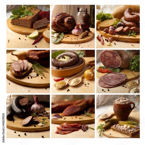 Photo: pasztet baleron kiełbasa wiejska kaszanka pasztetowa smalec pasztet baleron kiełbasa wiejska kaszanka pasztetowa smalec