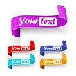 Collection of color tabs.