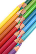 Group of color pencils