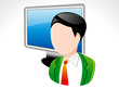 abstract user icon