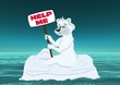 Nordpol 2025, der letzte Eisbär auf der Eisscholle