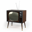 Illustration: Wood Veneer Vintage TV Wood Veneer Vintage TV