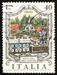 Postage stamp Italy 1974 Oceanus Fountain, Florence