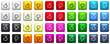 Daumen hoch, runter buttons Sammlung