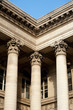 Colonnes du Palais Brongniart à Paris.