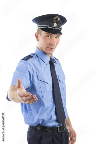 Photo: Polizei in Uniform Polizei in Uniform