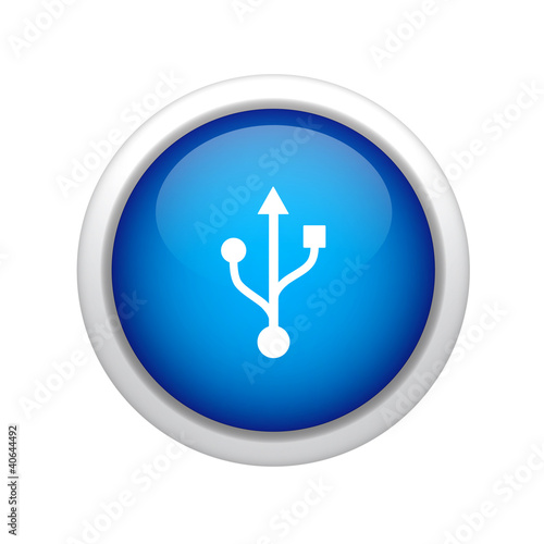 Illustration: usb universal icon usb universal icon
