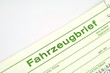 Fahrzeugbrief
