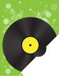 vinyl disc background for text vector vinyl disc background for text vector