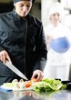 chef preparing meal