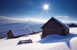 winter in mountains