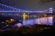 Fatih Sultan Mehmet Bridge at the night 6