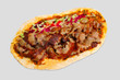 Photo: Lahmacun/türkische Pizza mit Fleisch Lahmacun/türkische Pizza mit Fleisch
