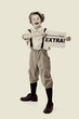 Foto: vintage newsboy vintage newsboy
