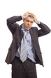 Worried businessman
