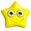 cute 3d star