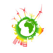 terre, éolienne, énergie