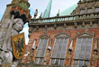 Foto: Rolandstatue vor dem Rathaus, Bremen Rolandstatue vor dem Rathaus, Bremen