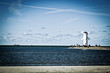 windmill on the seashore