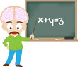 Professore e lavagna