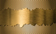 golden metal grate background golden metal grate background
