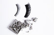 False eyelashes in black False eyelashes in black