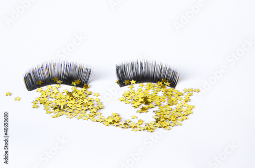 Photo: False eyelashes in black False eyelashes in black