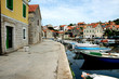 Morning in beautiful small town in Croatia.