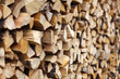 Stacked wood
