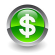 dollar green button