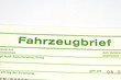 Fahrzeugbrief