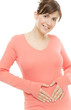 bauch frau isoliert