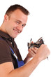 Industriemechaniker bei der Arbeit