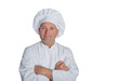 Photo: cook isolated on white background cook isolated on white background