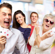 people group having fun and gesturing indoor people group having fun and gesturing indoor